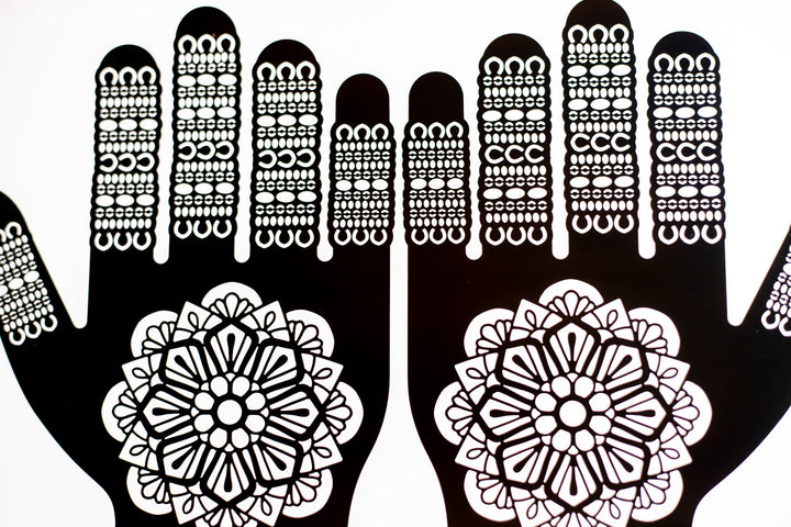 Henna Stencil #18